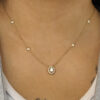 Cadena gota diamante