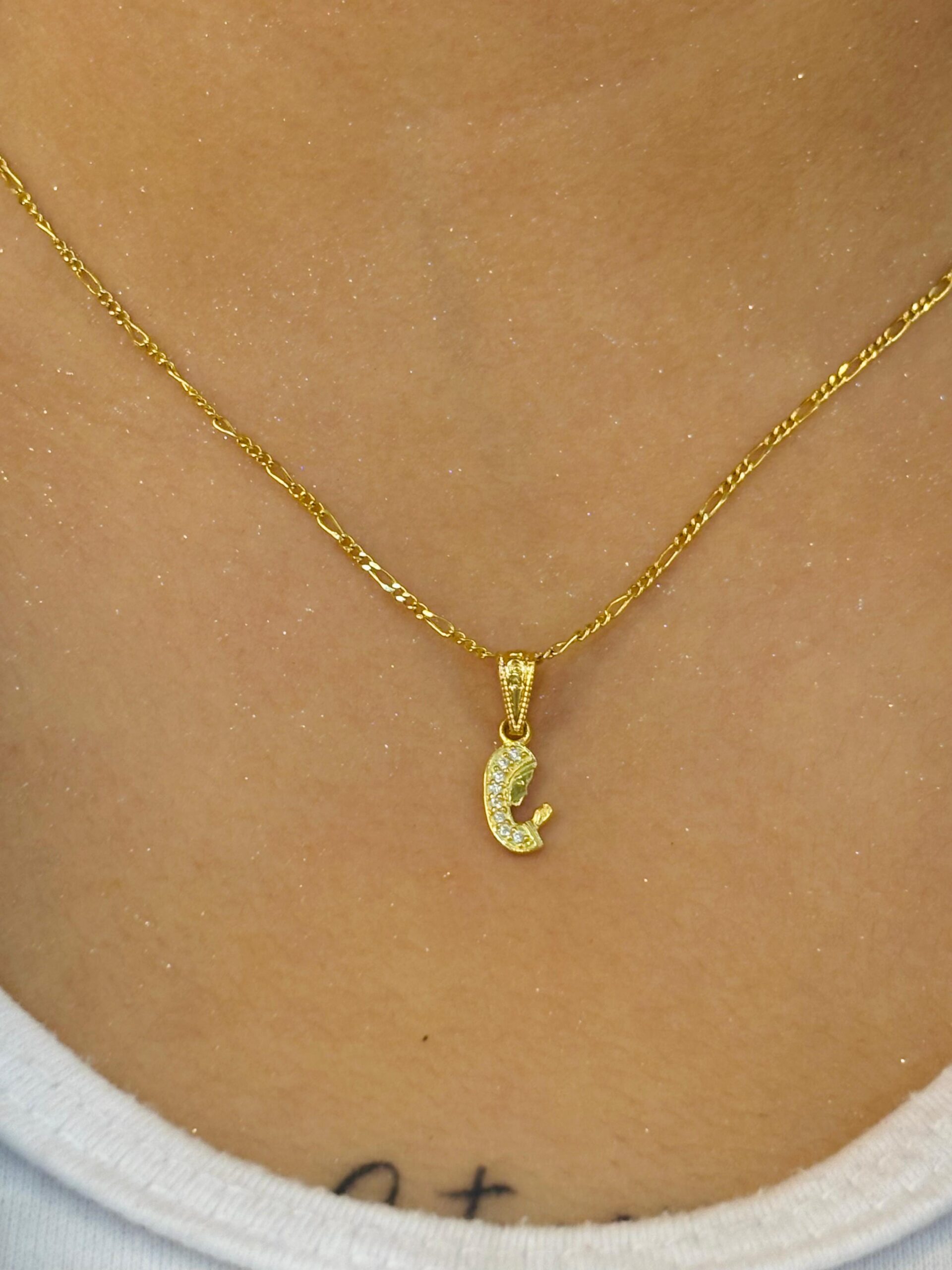Cadena Cartier de 50 cm dije cruz calado