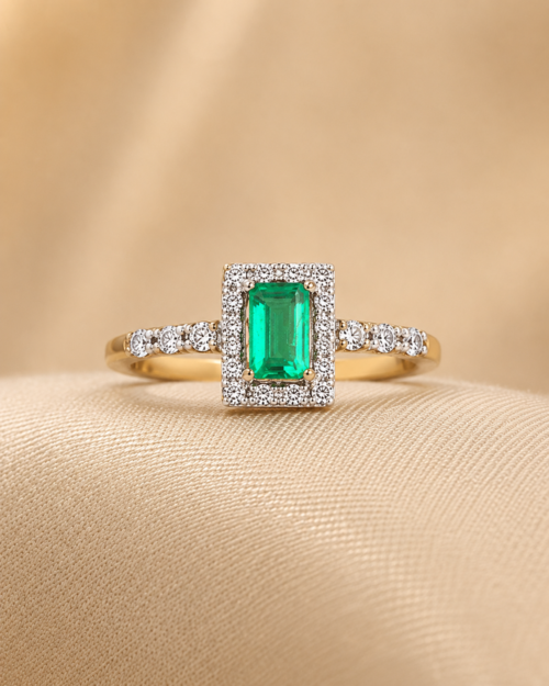 Anillo Esmeralda Royale